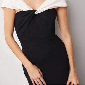 Roland Mouret Black Maxi Dress
